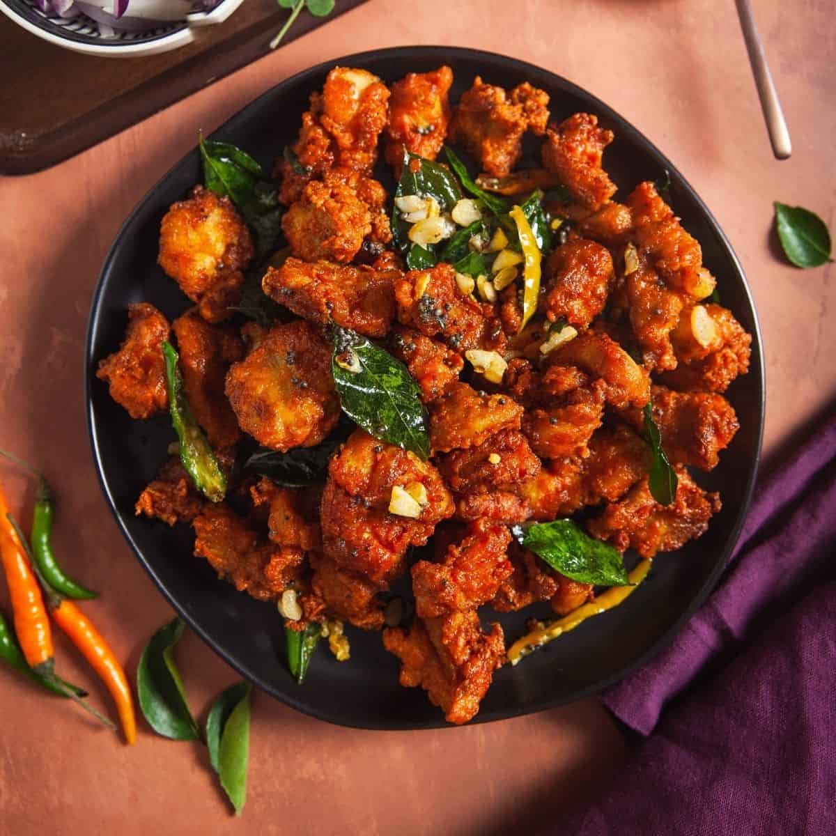 Mangalorean chicken ghee roast